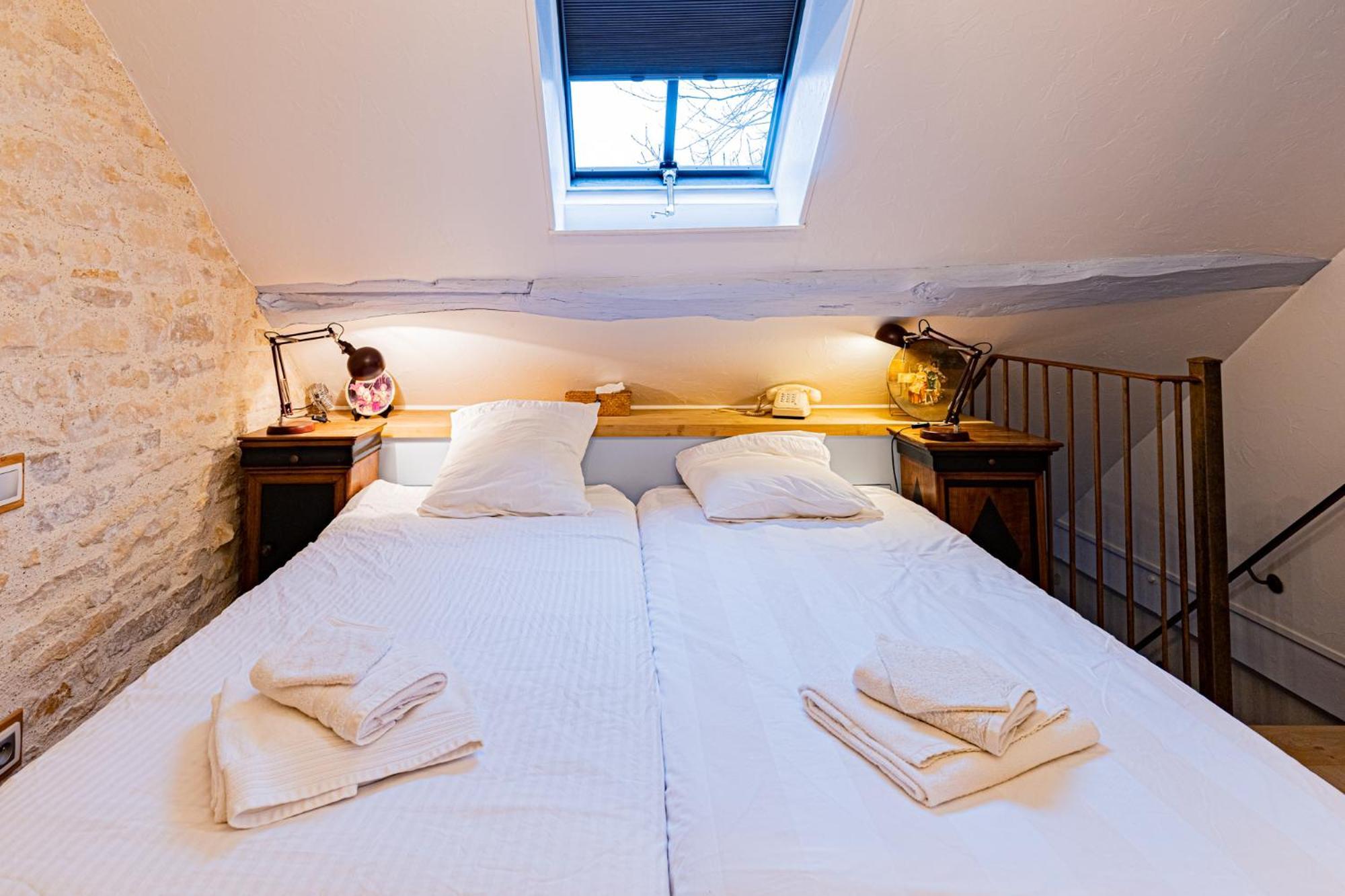Bed and Breakfast Le Domaine Des Carriers Chevroches Habitación foto