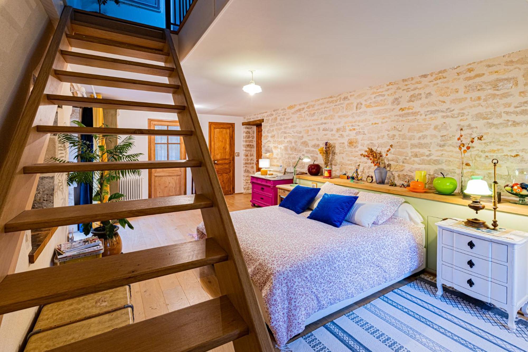Bed and Breakfast Le Domaine Des Carriers Chevroches Habitación foto
