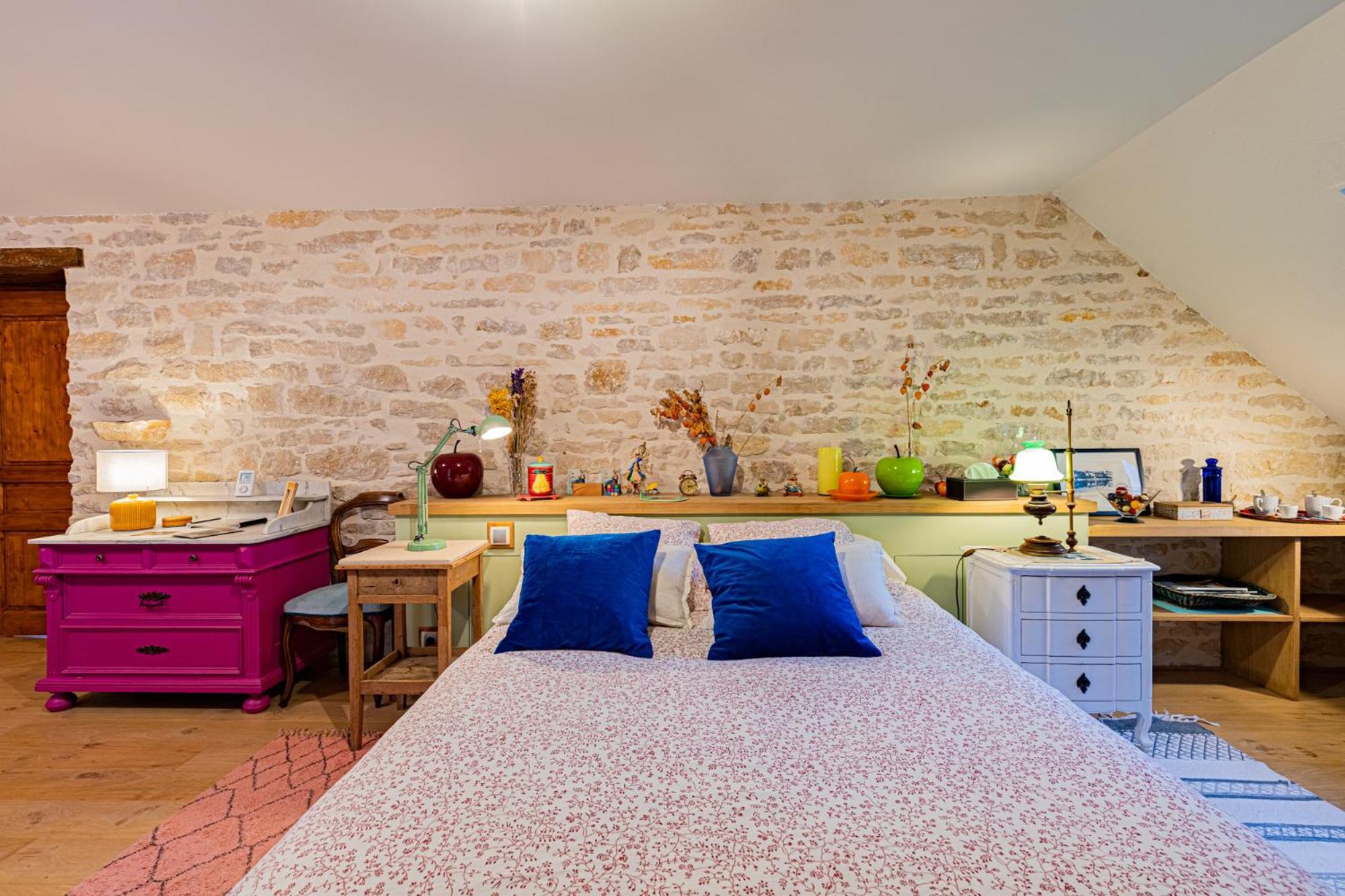 Bed and Breakfast Le Domaine Des Carriers Chevroches Habitación foto