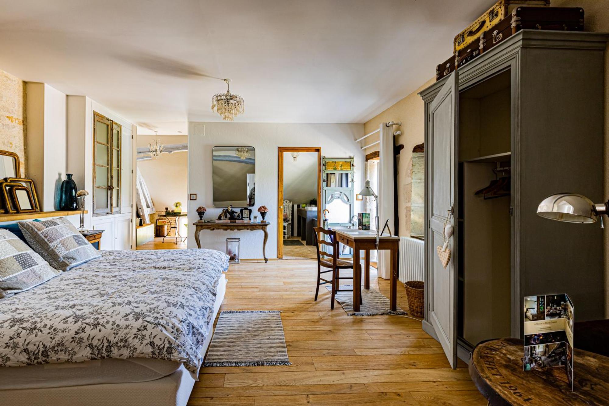 Bed and Breakfast Le Domaine Des Carriers Chevroches Habitación foto